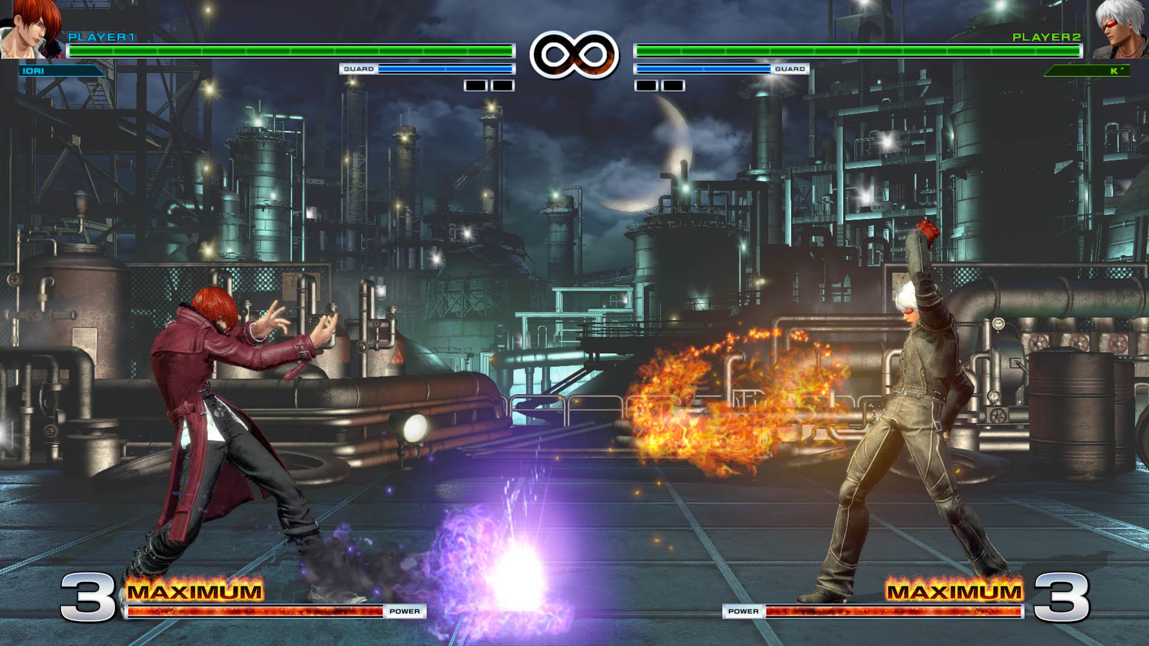 Iori Yagami ha recuperado todos sus movimientos especiales característicos de las entregas para Neo Geo.