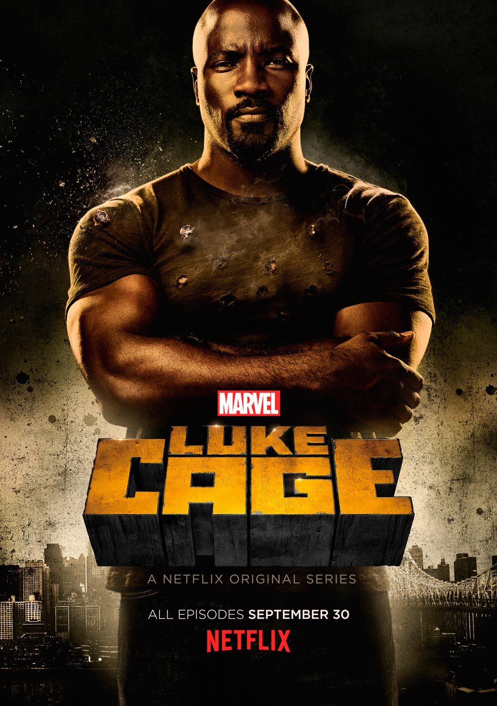 Luke Cage serie Netflix Luke Cage serie Netflix - póster