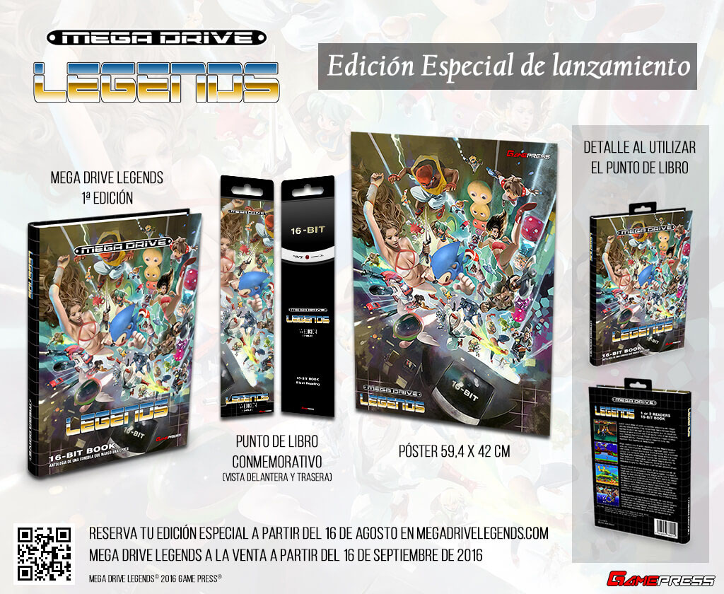 Mega Drive Legends bodegón Mega Drive Legends MD Retro Game Press