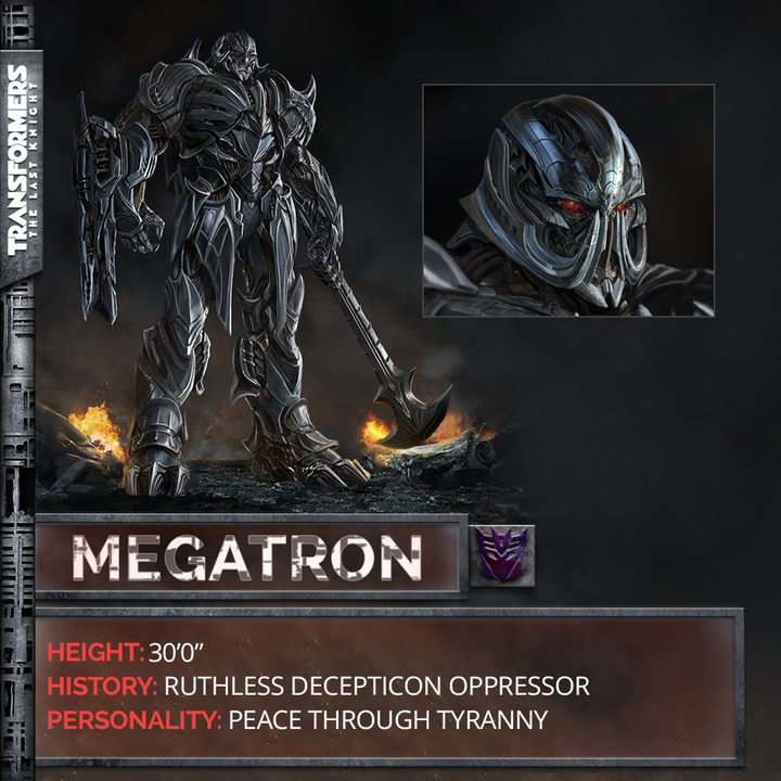MEGATRON MEGATRON - TRANSFORMERS: THE LAST KNIGHT