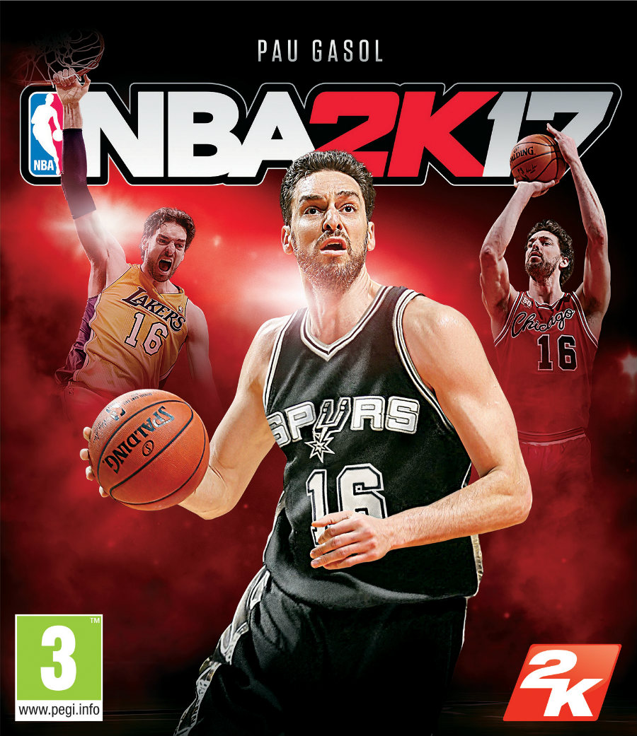 NBA 2K17 Pau Gasol NBA 2K17