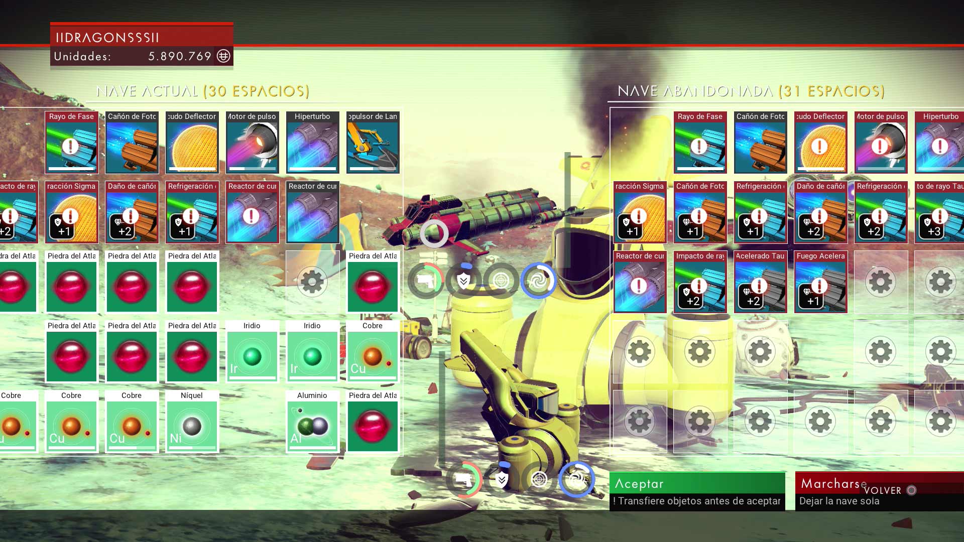 No Man's Sky - Nave estrellada No Man's Sky - Nave estrellada