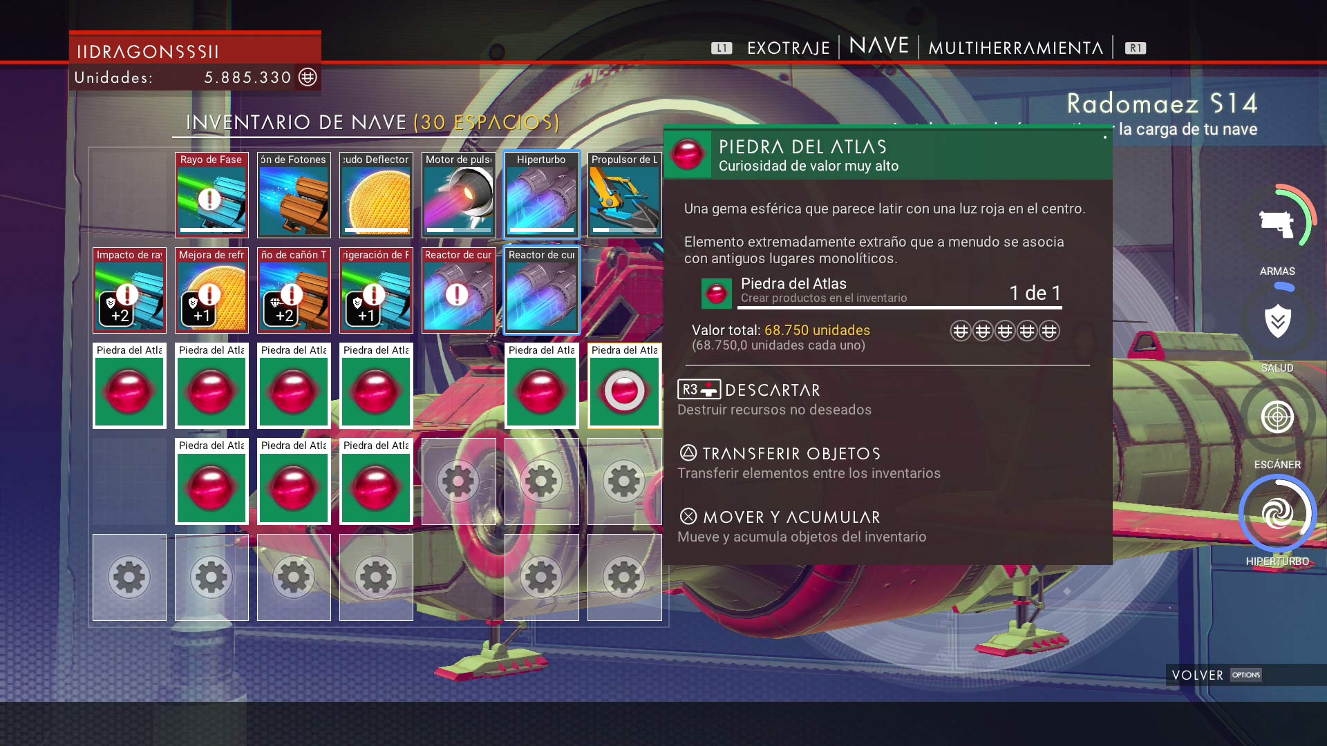 No Man's Sky - Piedra del Atlas No Man's Sky - Piedra del Atlas