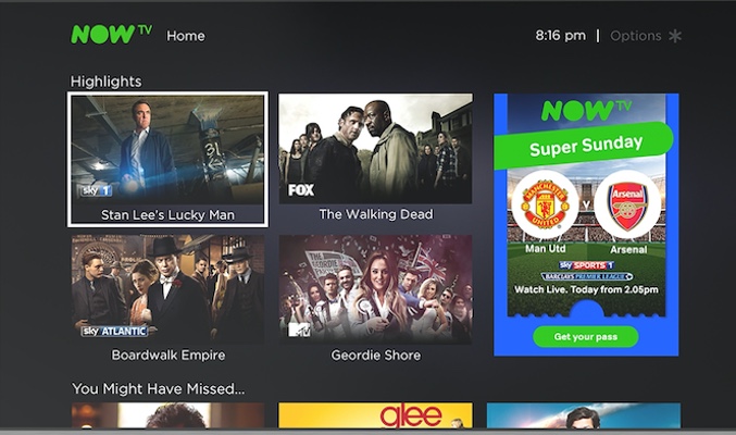 Now TV Now TV