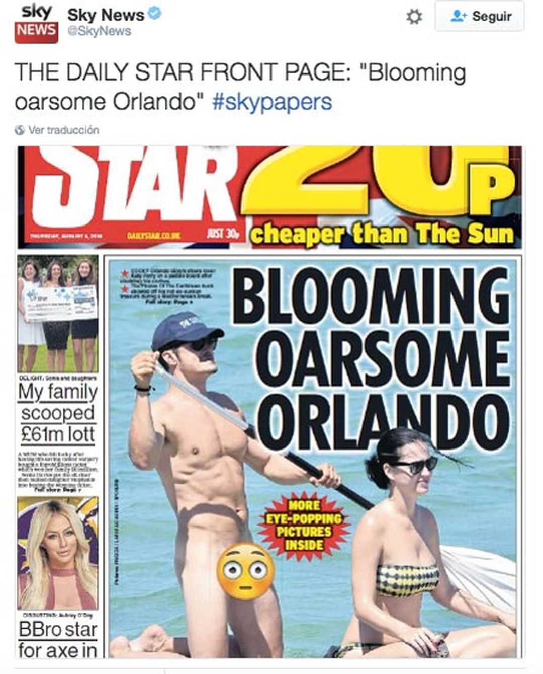 Orlando Bloom memes desnudo