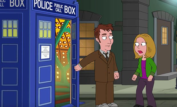 Padre de Familia David Tennant, Doctor Who, Cameo