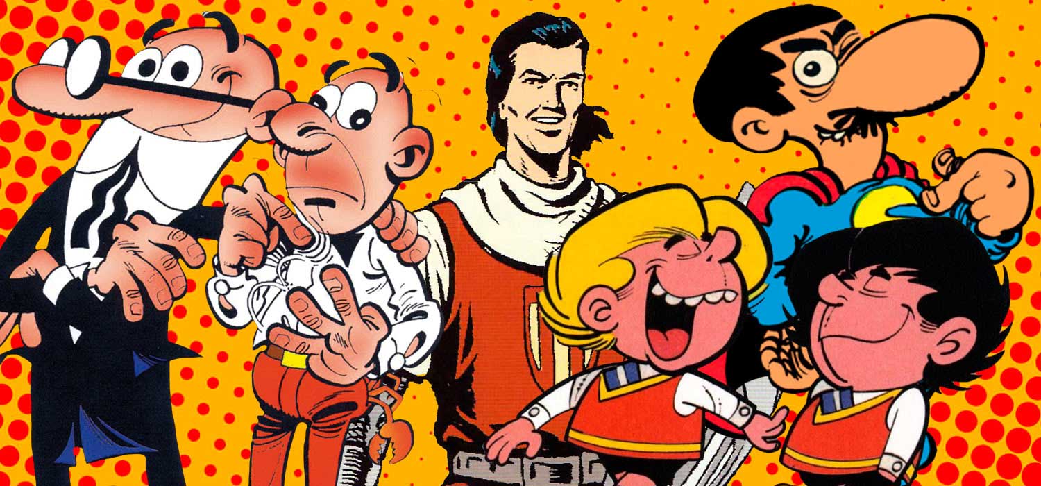 Personajes tebeo español 90 Personajes tebeo español 90