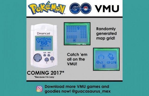 Pokémon GO Dreamcast Pokémon GO Dreamcast
