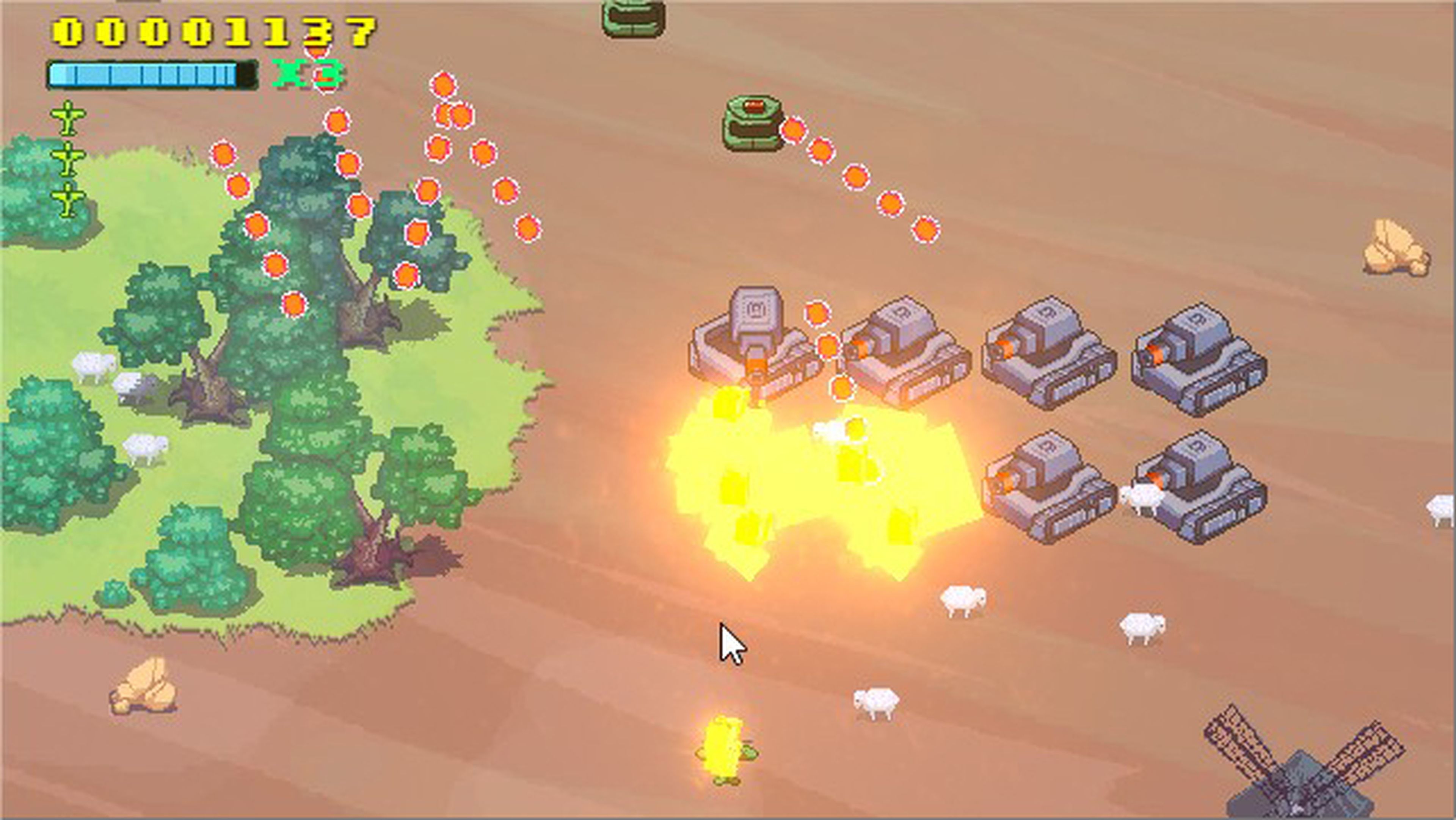 La Mancha es el escenario de la primera fase del juego.
