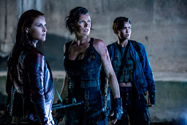 Resident Evil: The Final Chapter Alice, Claire y Abigail