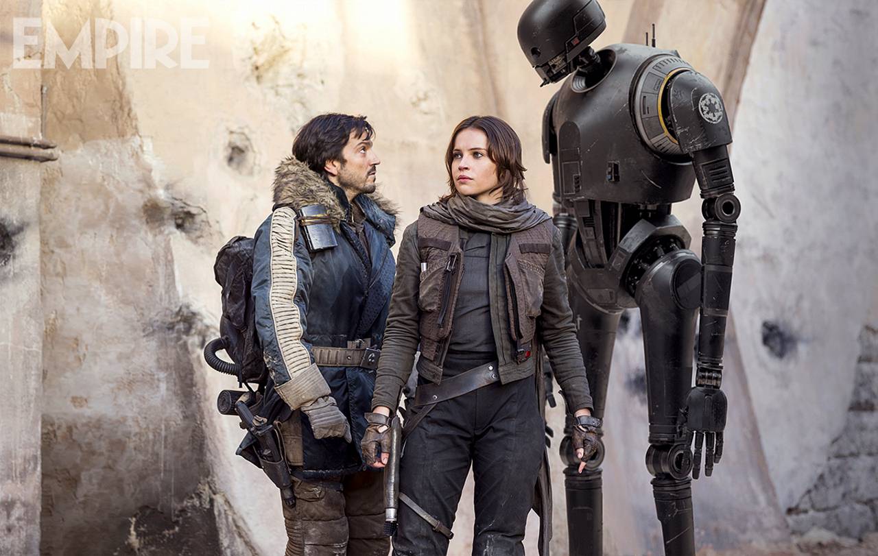 Rogue One Jyn Erso Cassian Andor K-2SO