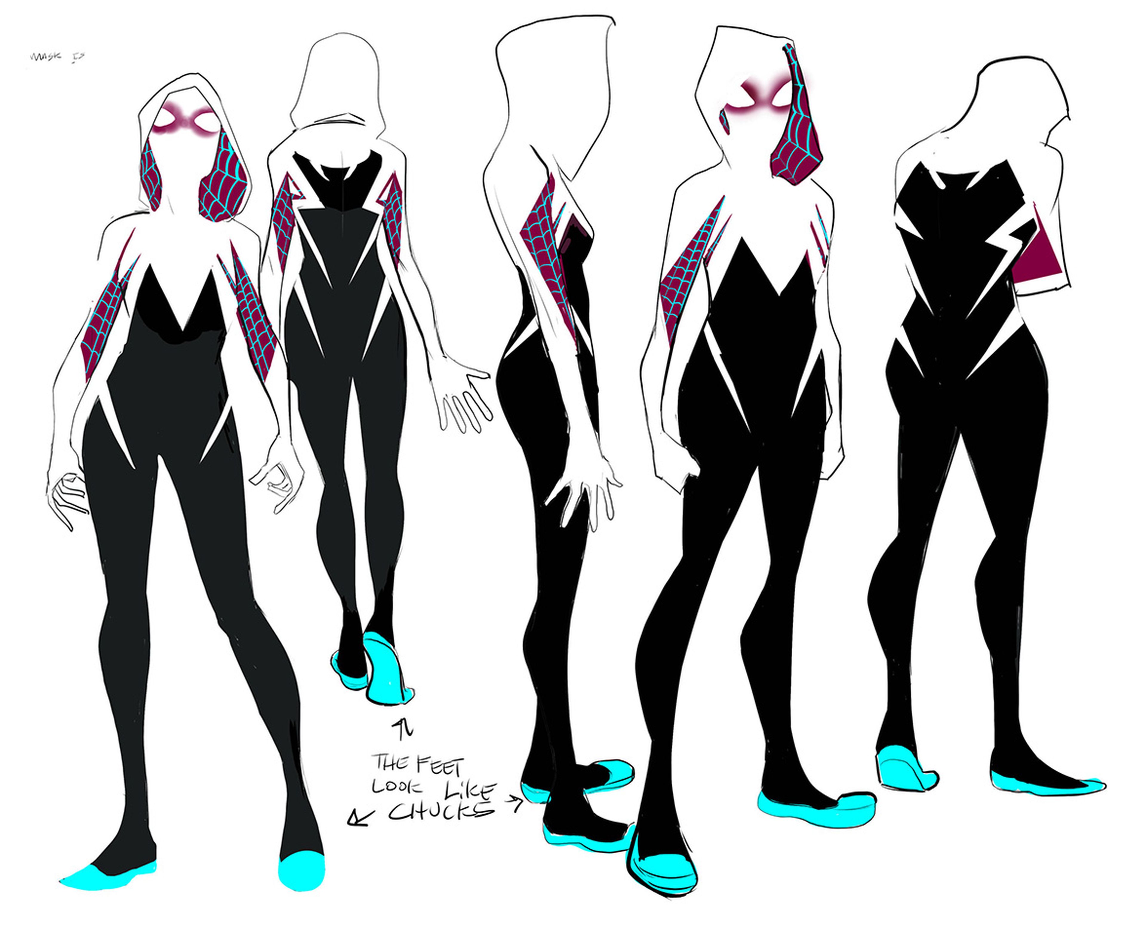Spider-Gwen diseño