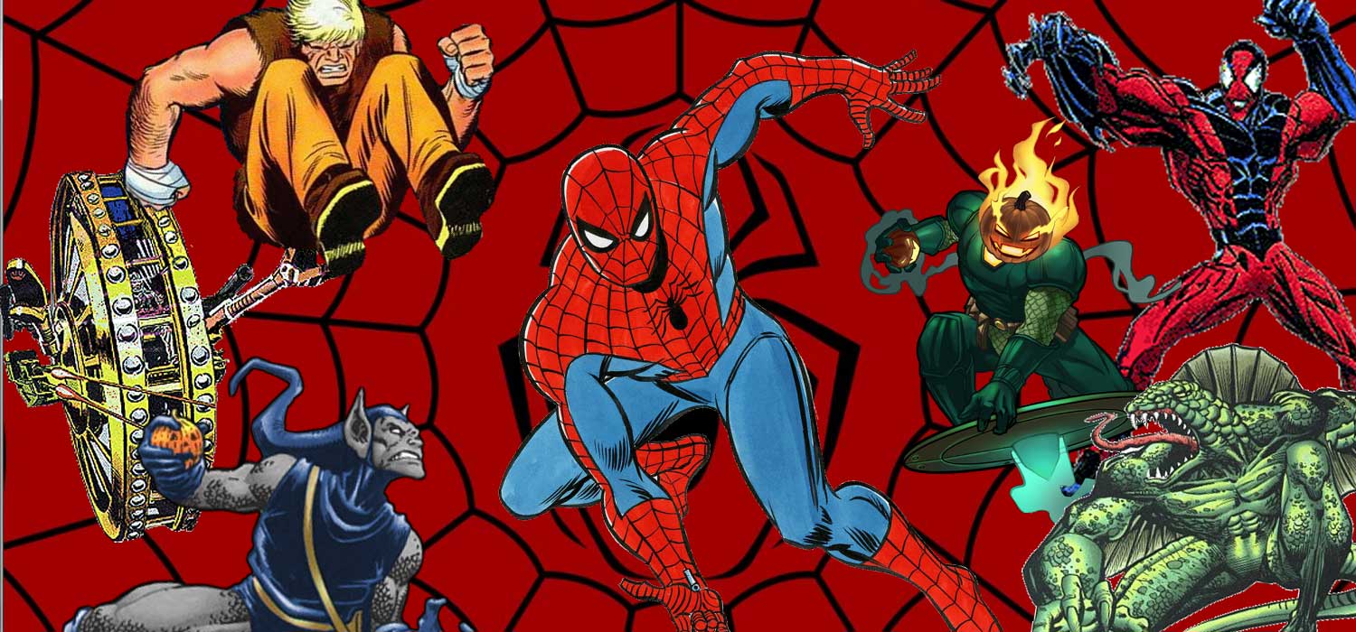 Spider-man villanos raros Spider-man villanos raros