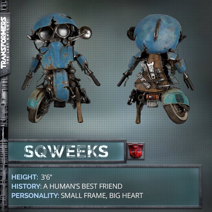 Sqweeks Transformers: The Last Knight, Autobot, Squeeks,