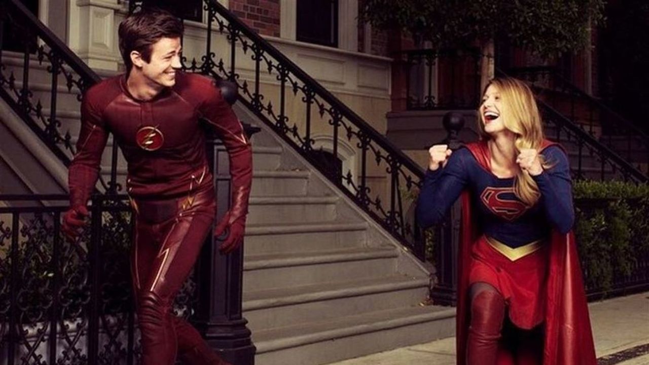 Supergirl y Flash Supergirl y Flash
