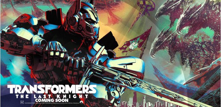 Transformers: The last knight Transformers: The last knight primer póster oficial