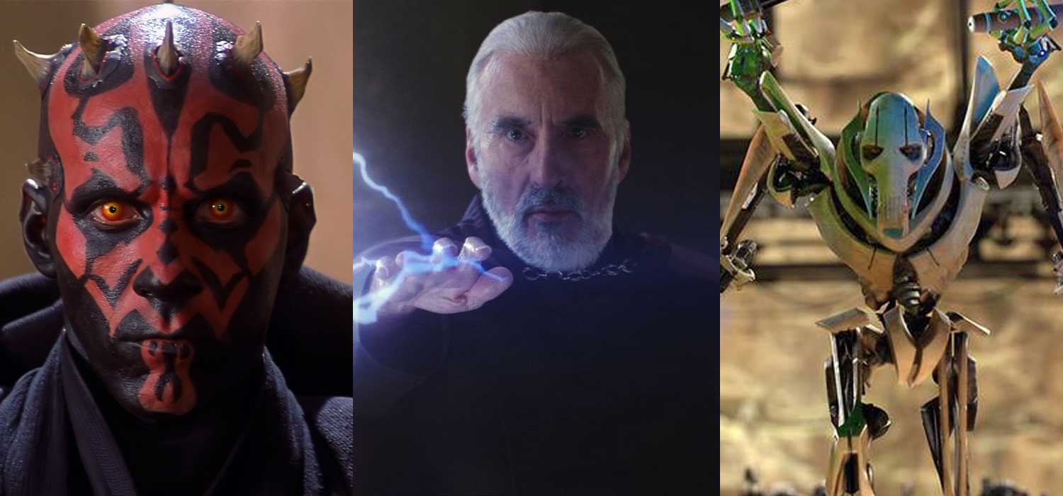 5. Los malos de las precuelas de Star Wars Los 11 villanos más cutres de la toda historia del cine