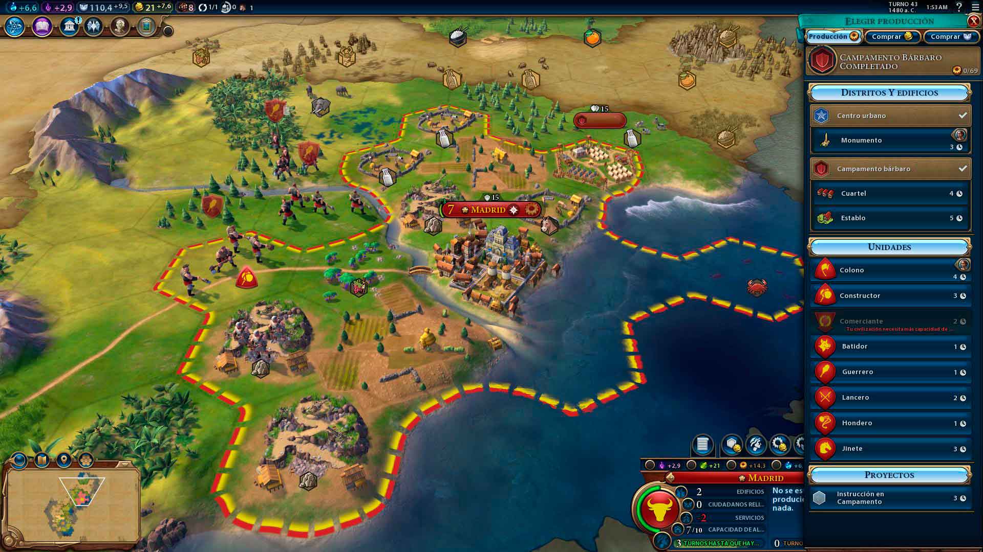 Civilization VI Avance de Civilization VI