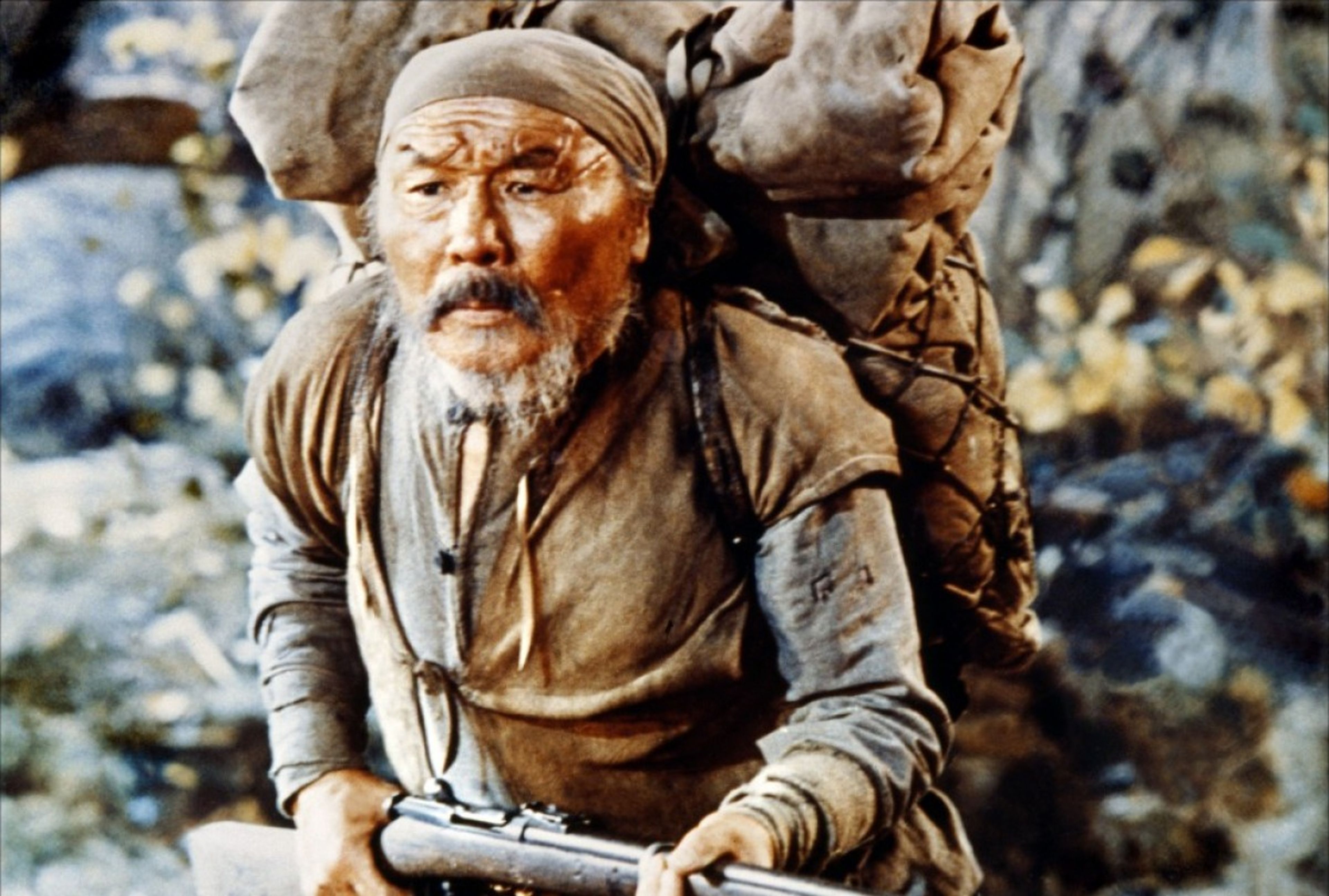 Imagen de la película de Kurosawa Dersu Uzala