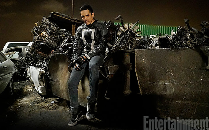 Diego Luna Motorista Fantasma (Ghost Rider)