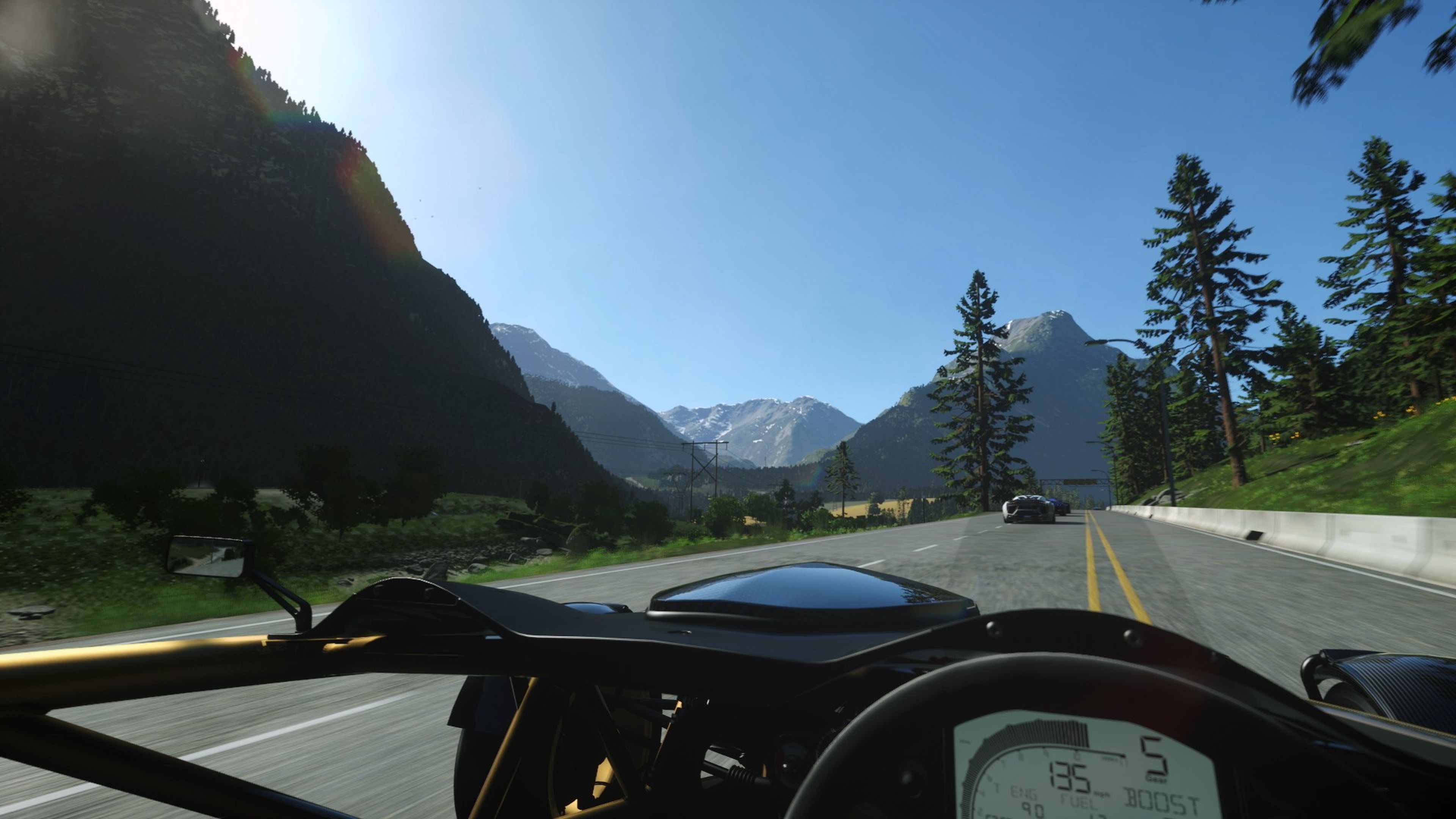 Driveclub VR ofrecerá opciones interesantes, como permitir graduar la altura desde la que queremos conducir.