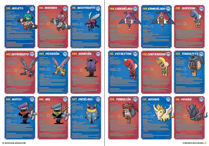 Fichas de Yo-Kai Fichas de Yo-Kai