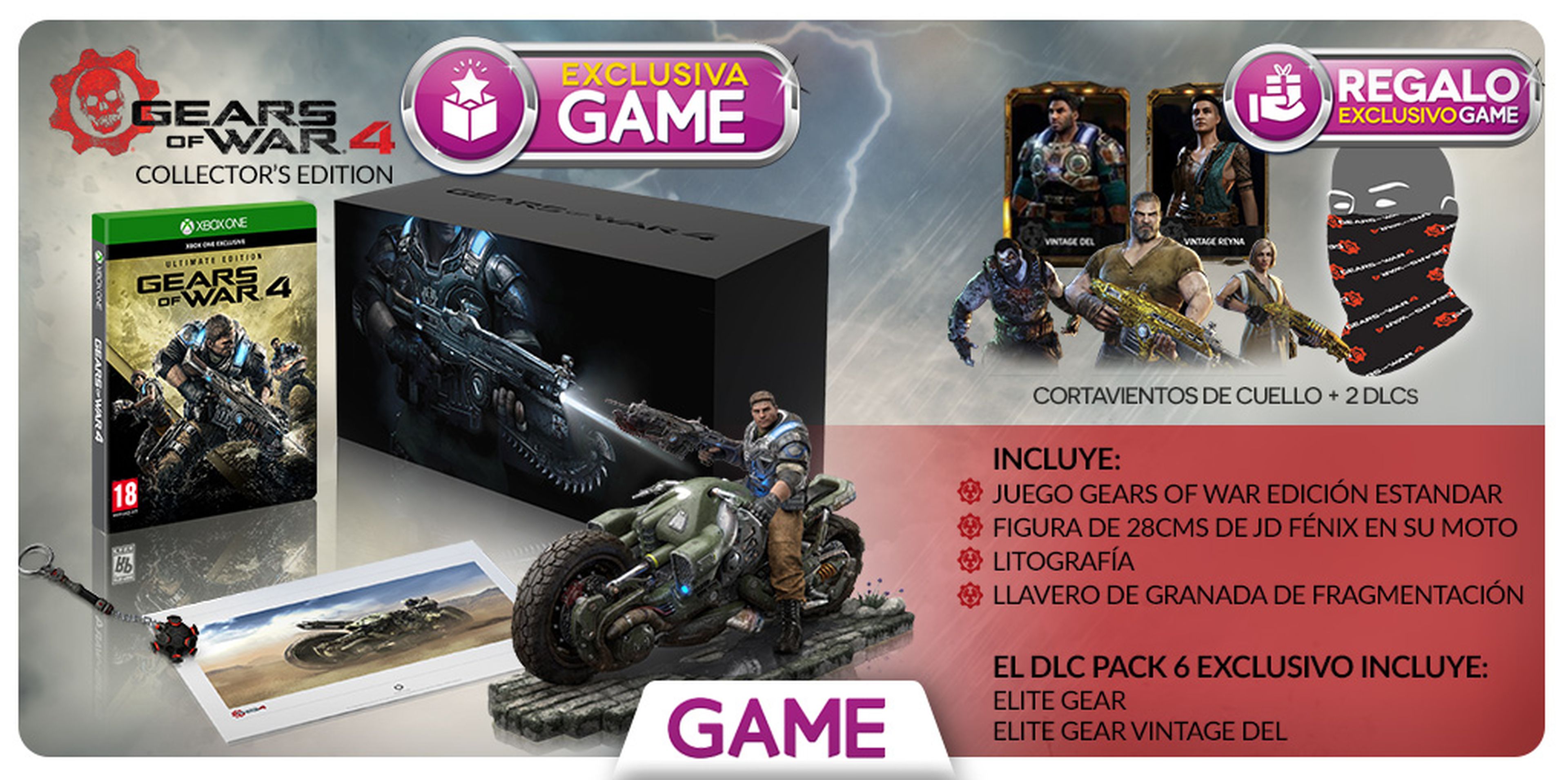 Gears Of War 4 Collector's Edition - Xbox One - Game Games - Loja