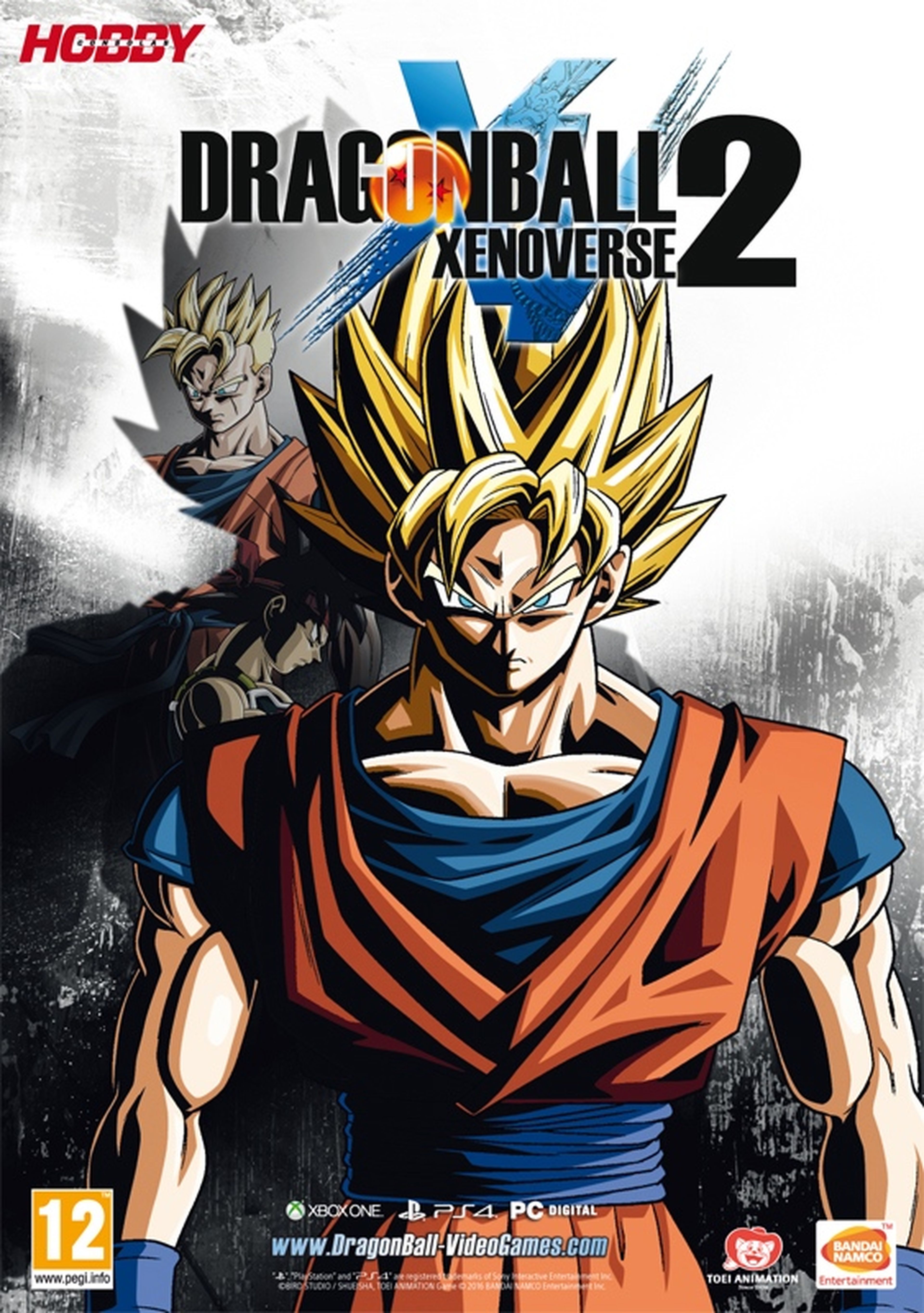Por un lado, nuestro poster doble está protagonizado por Goku, que por supuesto estará en Dragon Ball Xenoverse 2