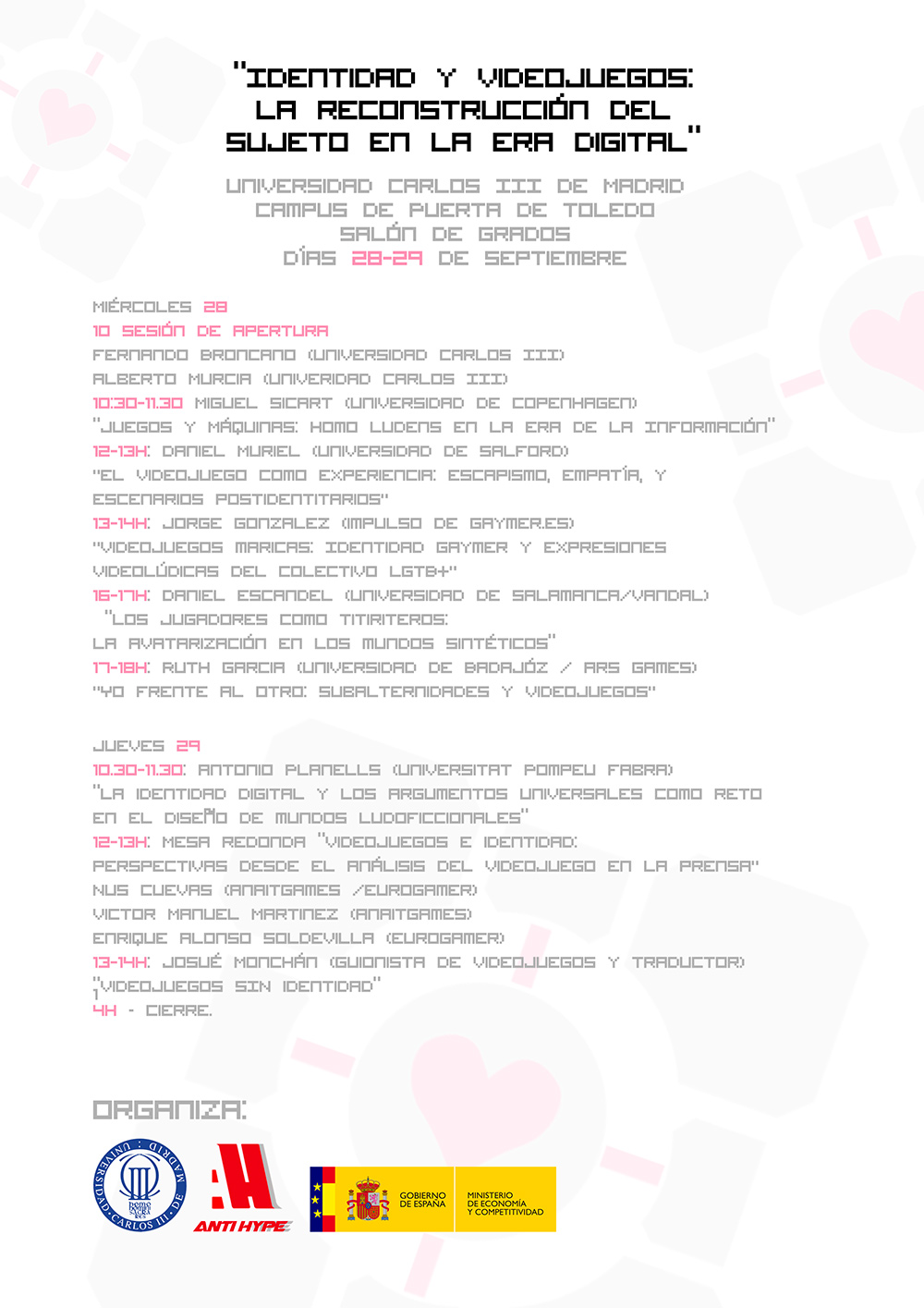 Identidad y videojuegos Identidad y videojuegos
