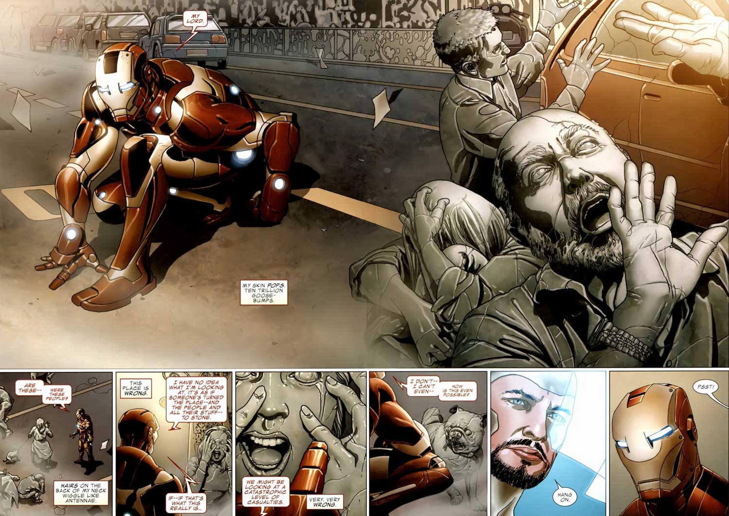 Iron Man miedo Encarnado Iron Man miedo Encarnado