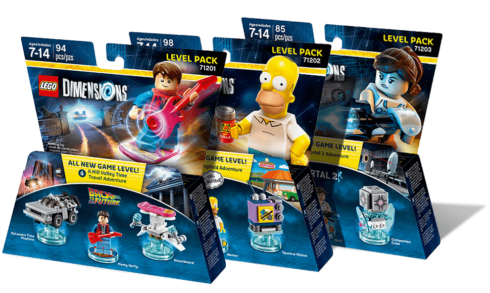 LEGO Dimensions Level Packs LEGO Dimensions Level Packs
