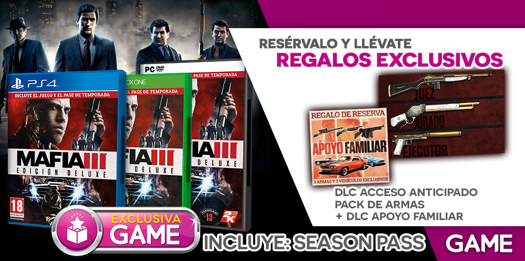 Mafia 3 en GAME Mafia 3 en GAME