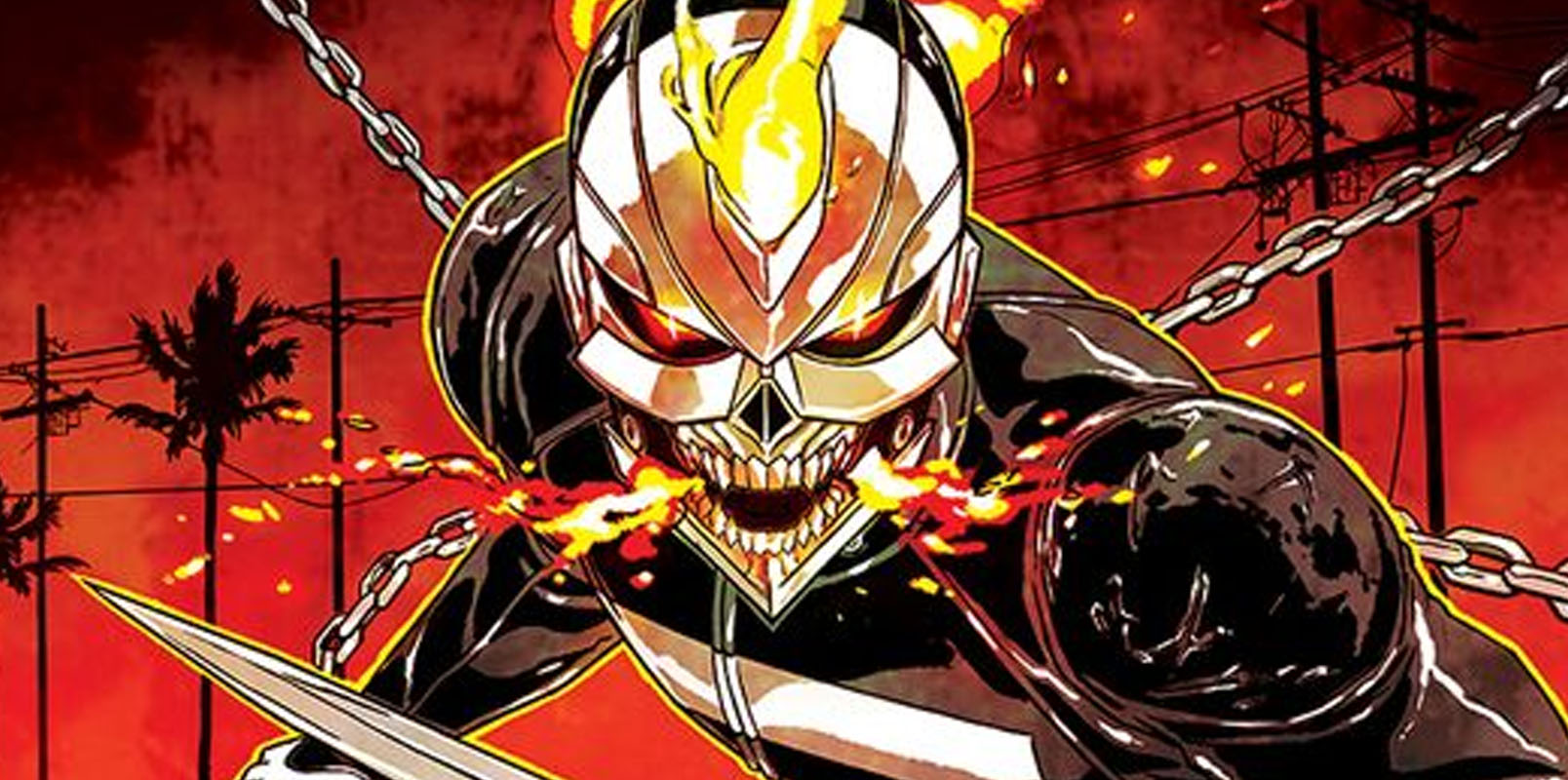 Motorista Fantasma Ghost Rider Marvel NOW