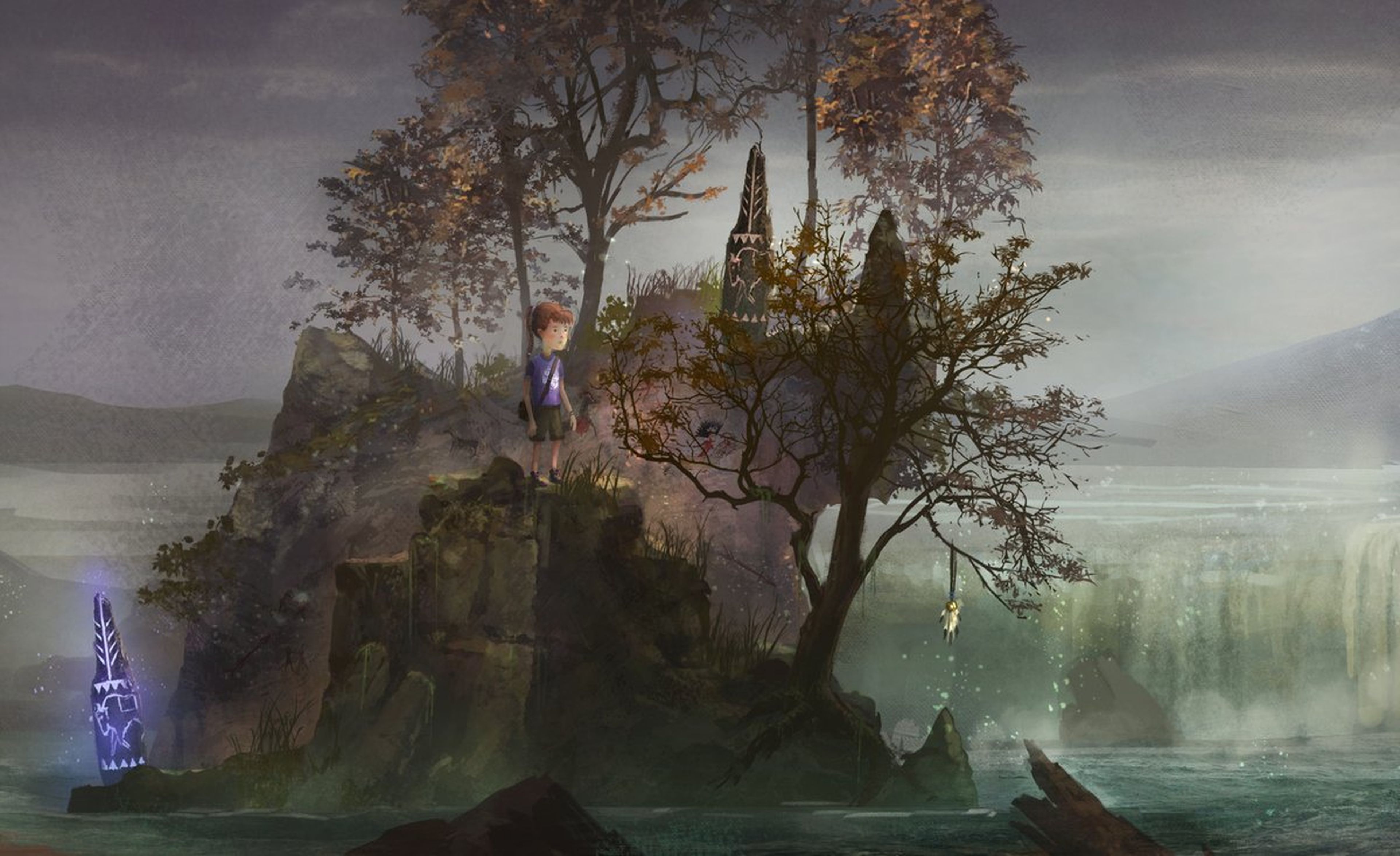 El diseño del protagonista se funde mejor con los entornos tan artísticos que tendrá el juego.