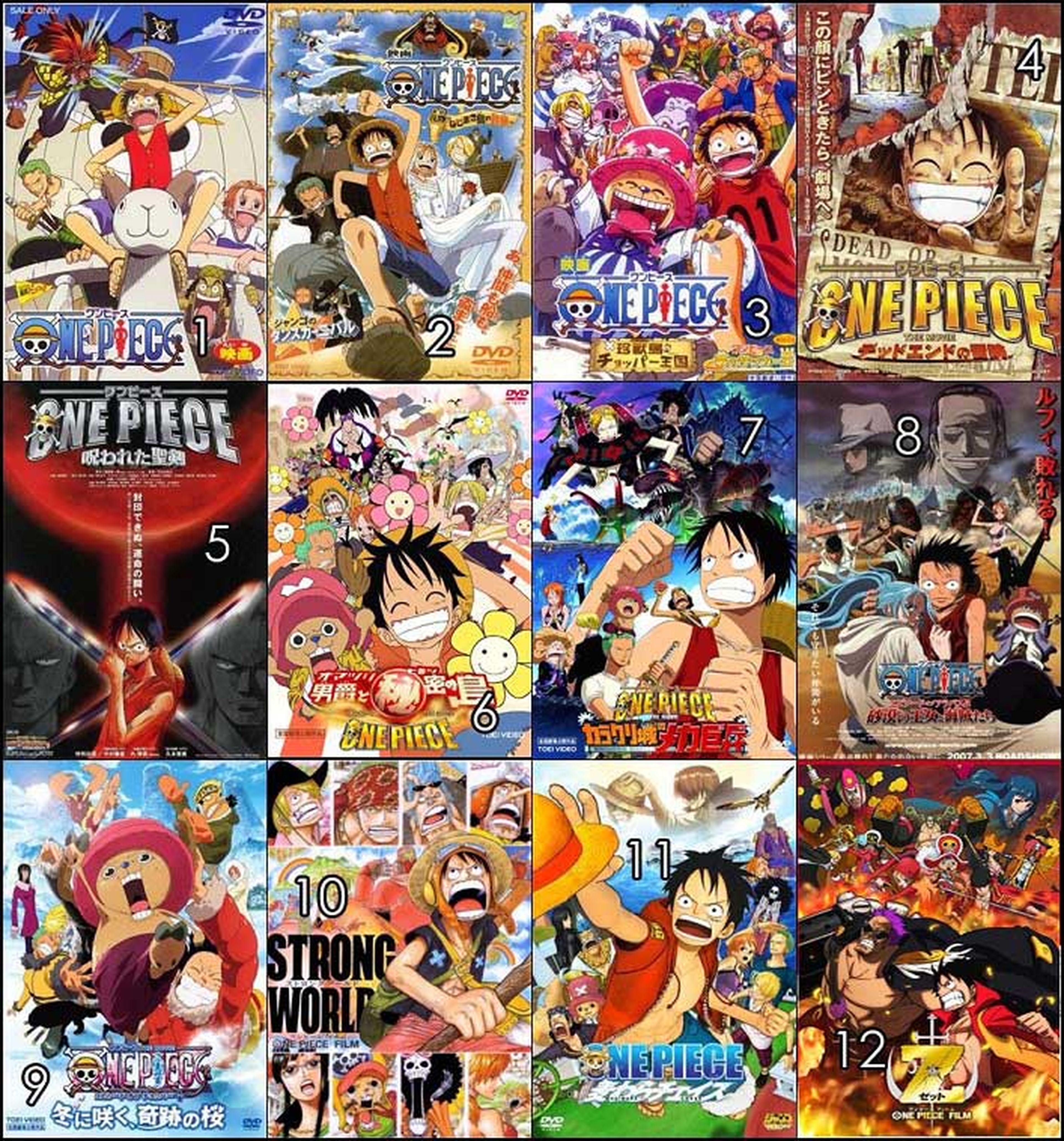 One Piece Películas