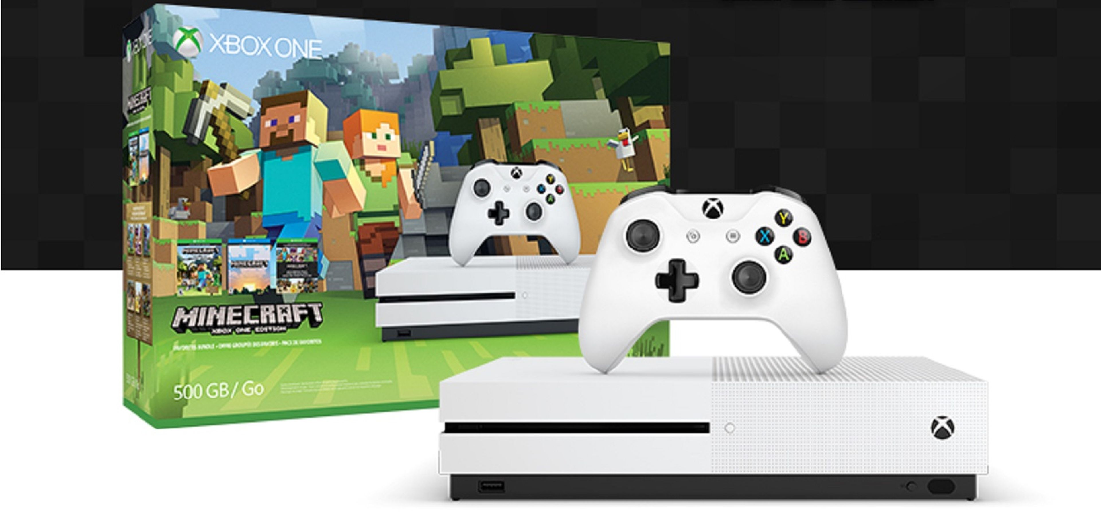 Pack Xbox One S + Minecraft