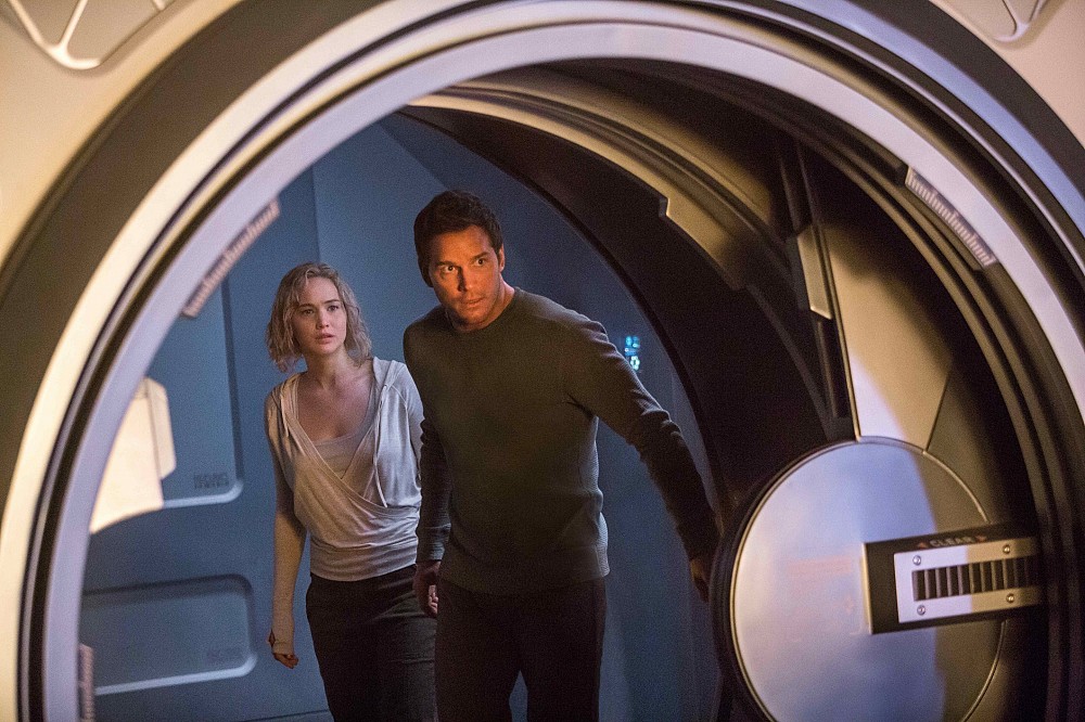 Passengers película con Chris Pratt y Jennifer Lawrence Passengers película con Chris Pratt y Jennifer Lawrence