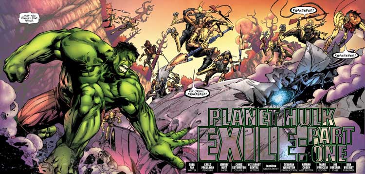 Planeta Hulk Planeta Hulk