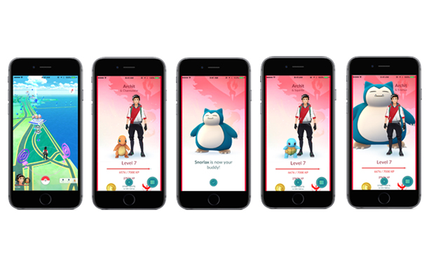Pokémon Go Compañero Pokémon Pokémon Go Compañero Pokémon