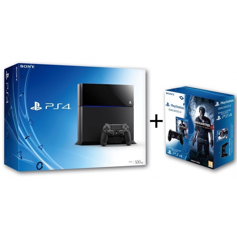 PS4 + Uncharted 4 eBay PS4 + Uncharted 4 eBay