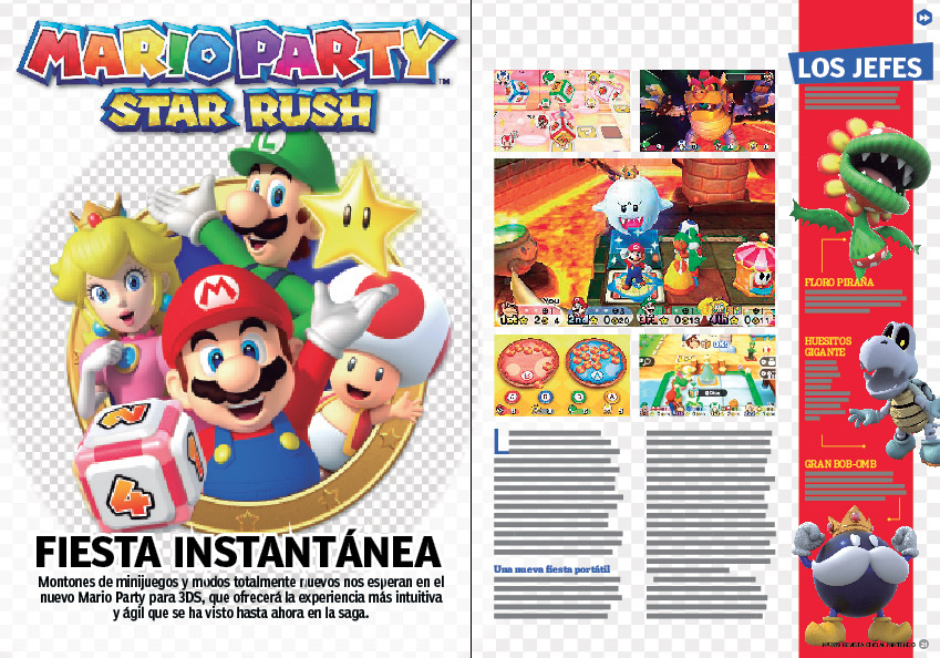 Reportaje Mario Party Star Rush Reportaje Mario Party Star Rush