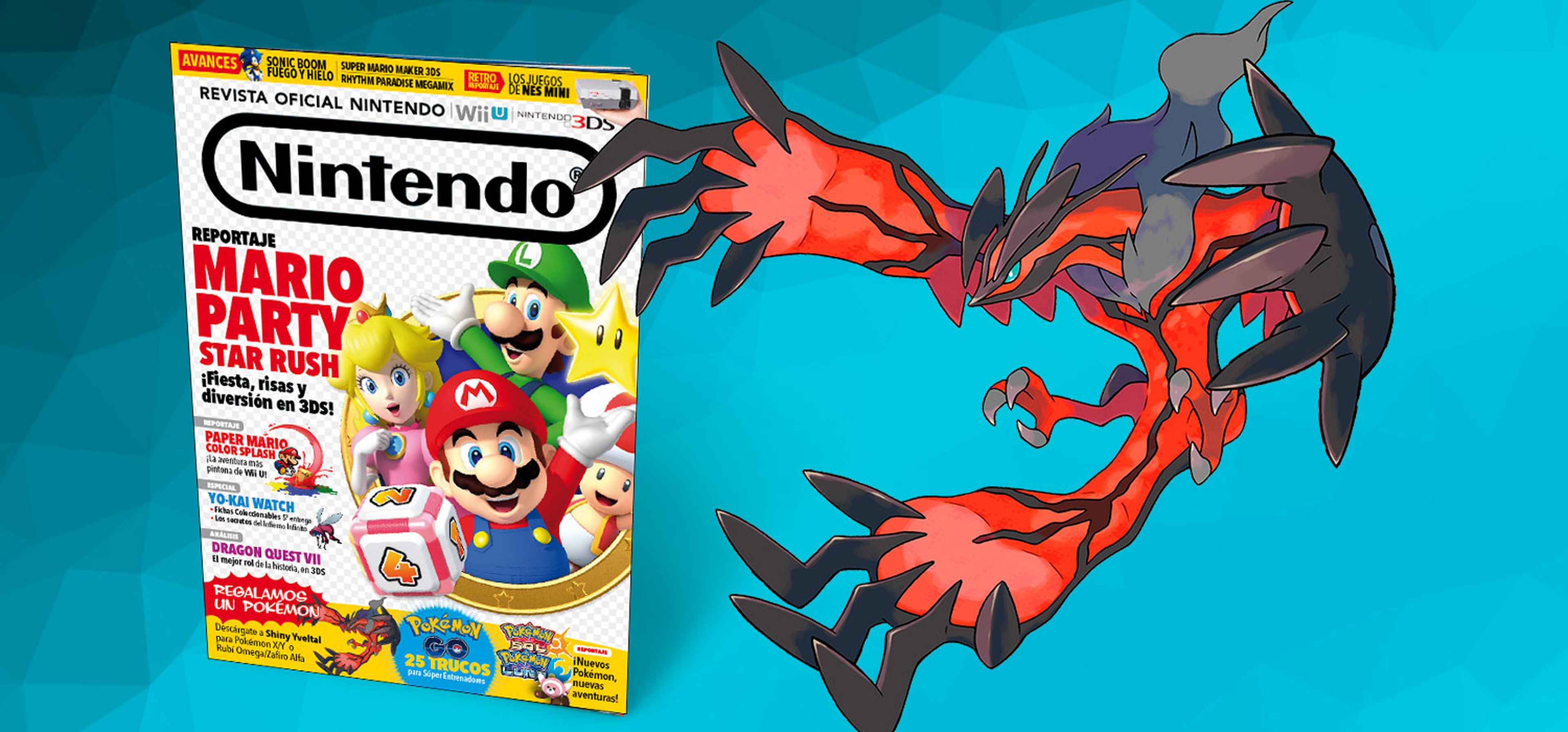 Revista Oficial Nintendo 289 con Shiny Yveltal de regalo
