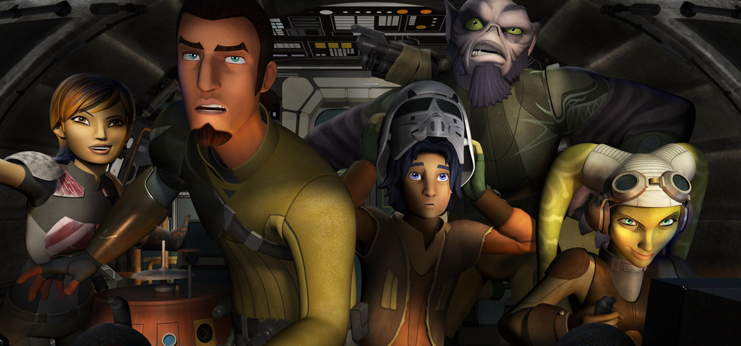 Star Wars Rebels Star Wars Rebels. Kanan y la tripulación del Espíritu