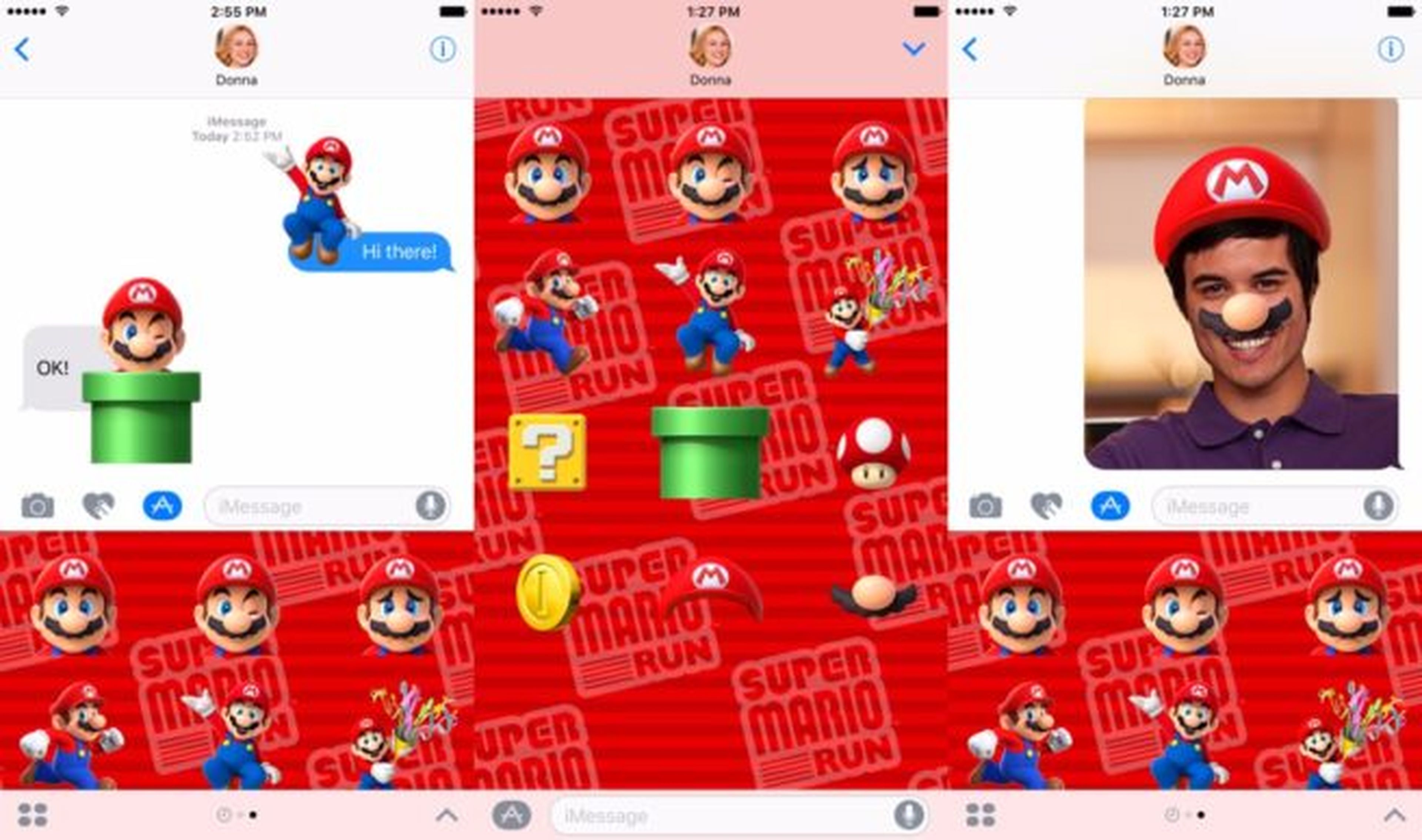 Stickers Mario iMessage