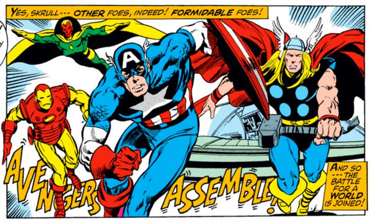 Vengadores Guerra Kree Skrull Vengadores Guerra Kree Skrull