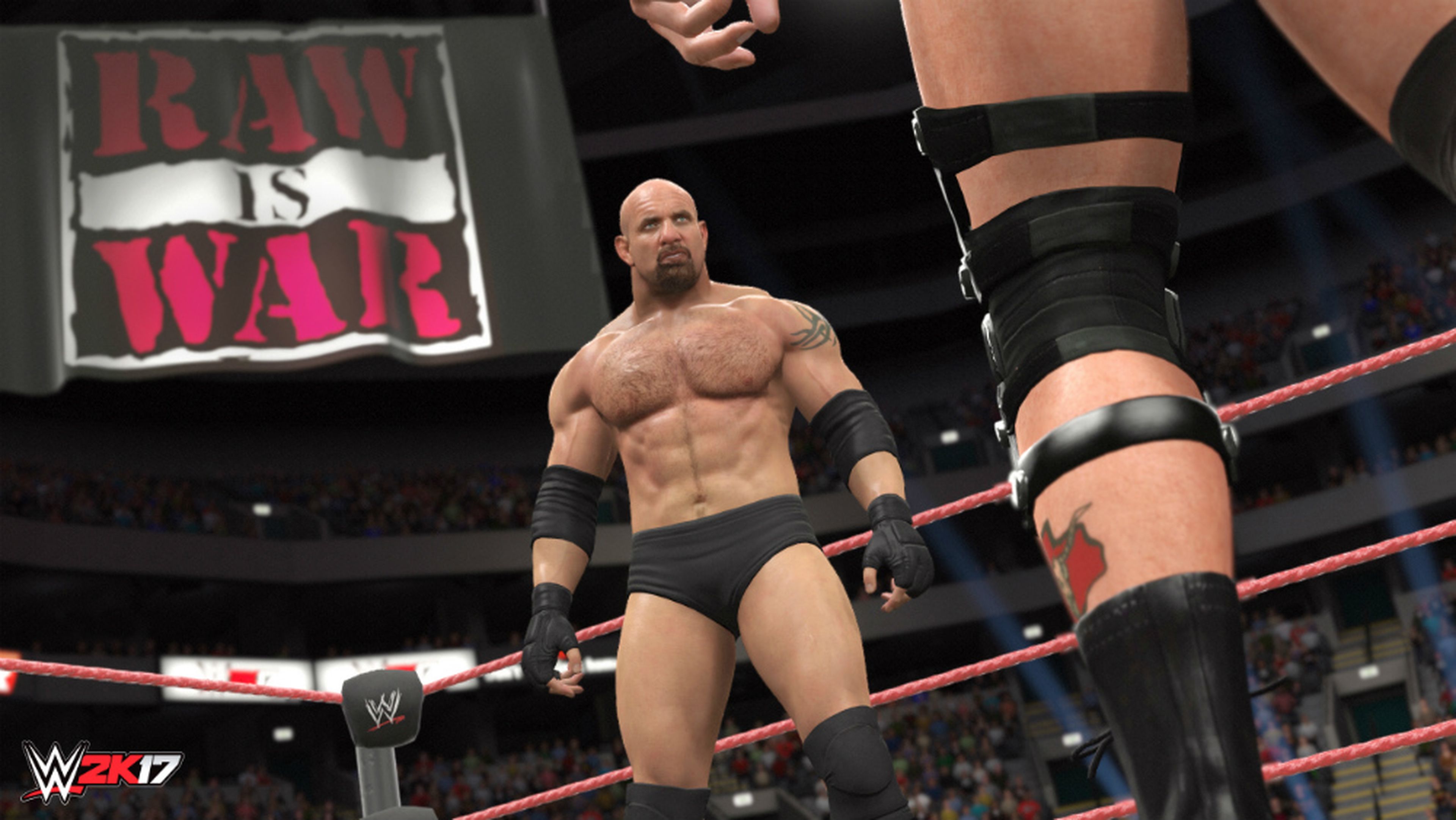 Goldberg será un luchador exclusivo de la reserva de WWE 2K17