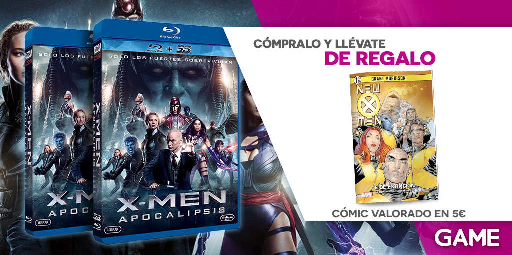 X-Men Apocalipsis en Blu-Ray X-Men Apocalipsis en Blu-Ray