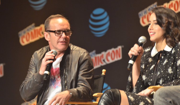 Agentes de Shield Comic-Con Nueva York, Marvel, Chloe Bennet, Clark Gregg