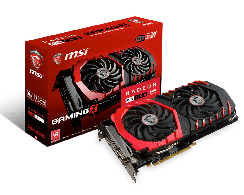 AMD Radeon RX 480 AMD Radeon RX 480