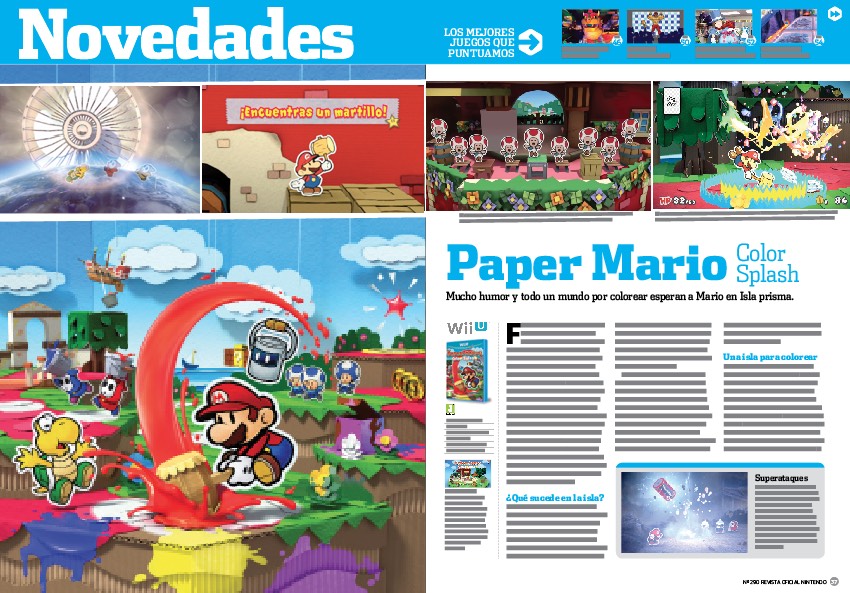Análisis de Paper Mario Color Splash Análisis de Paper Mario Color Splash